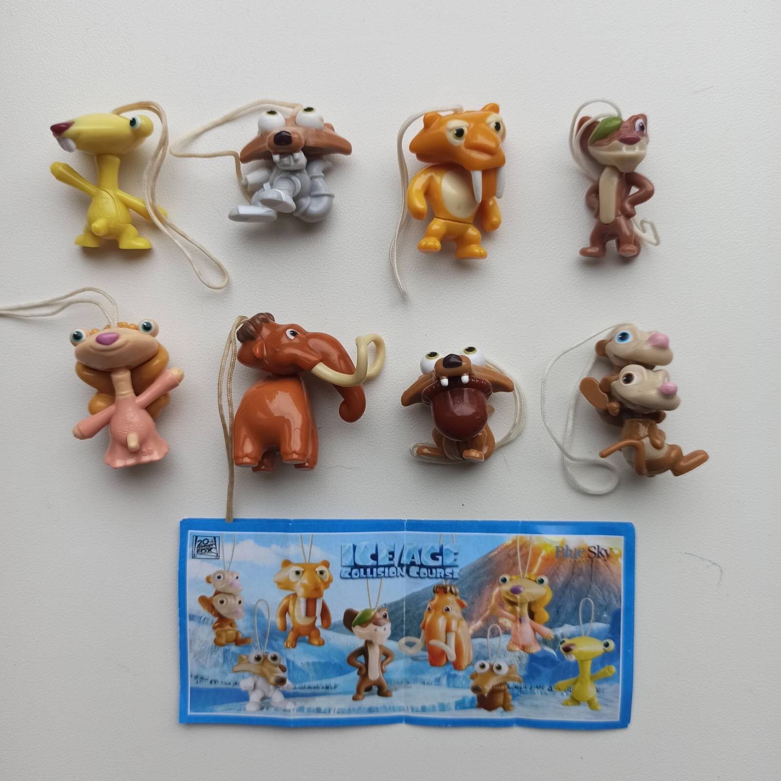 Ice Age 5, 2016, Kinder Surprise, Full set. Ice Age 5, 2016, Kinder Surprise, Full set.