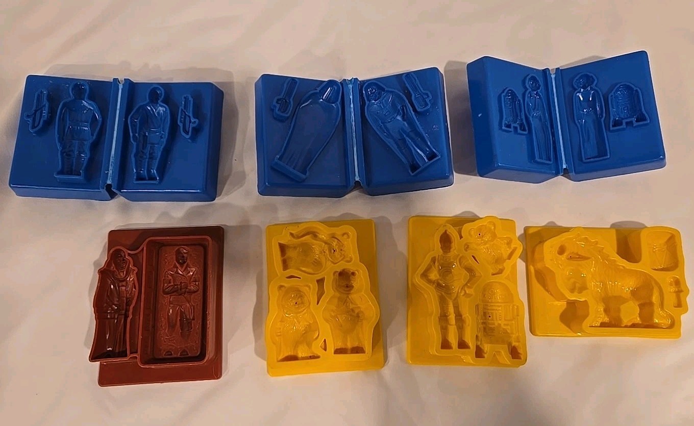 Vintage 1978 1983 LFL Kenner Star Wars Play-Doh Mold Sets (03)