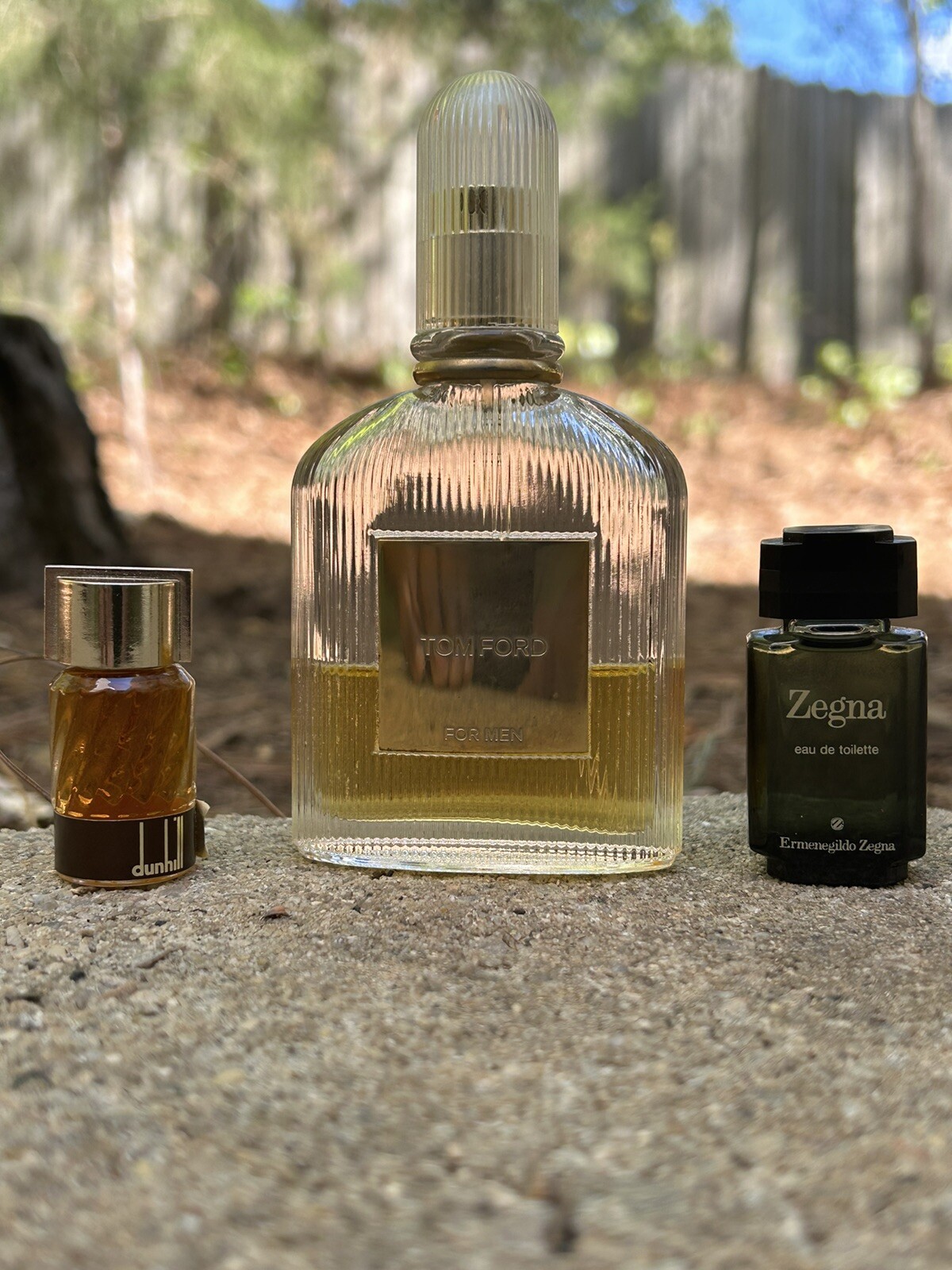 Vintage Alfred Dunhill Cologne Splash & Tom Ford For Men EDT & Zegna Pour Homme