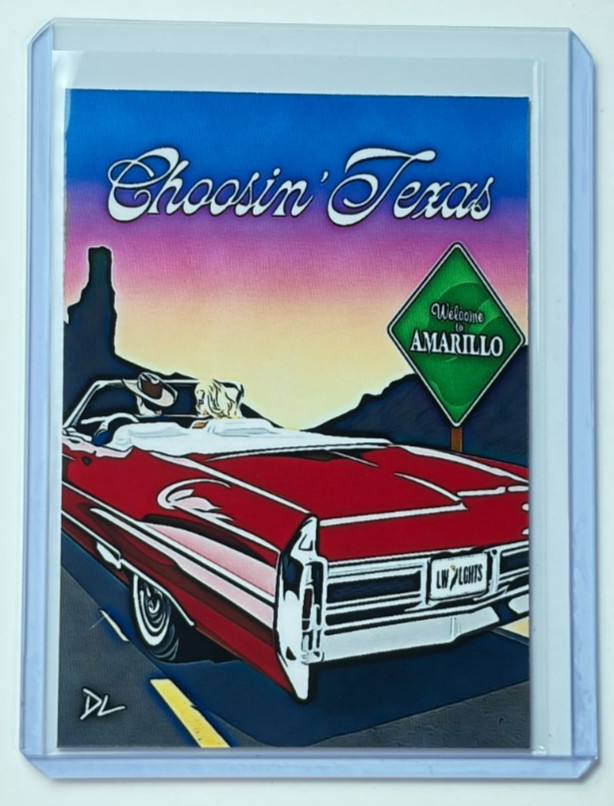 Ella Langley Limited Edition Artist Signed “Choosin Texas” Trading Card 1/10
