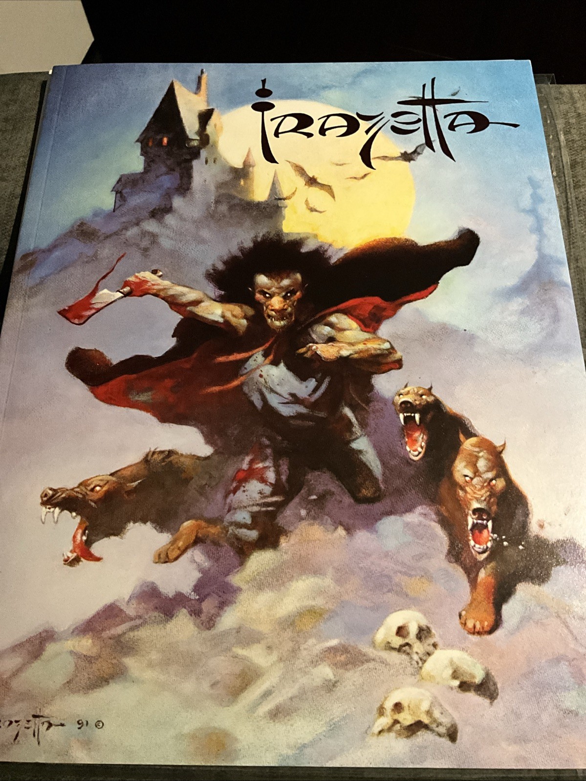 Frazetta Book #1 Sun Litho Prints 1996