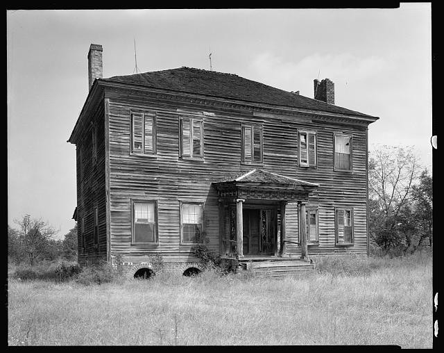 Photo:Spencer NC Maxwell Chambers House 1937 Porched Historic Home
