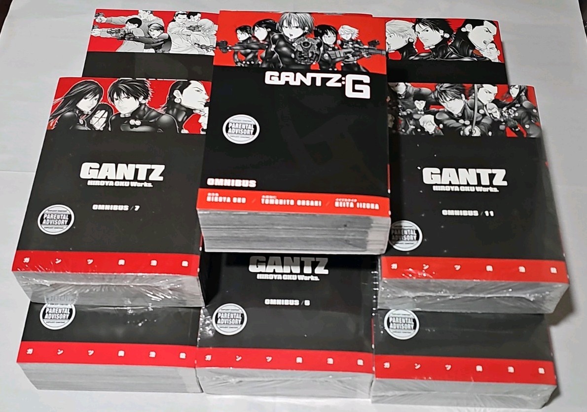 Gantz Omnibus Volume 1-8, 11 & Gantz G