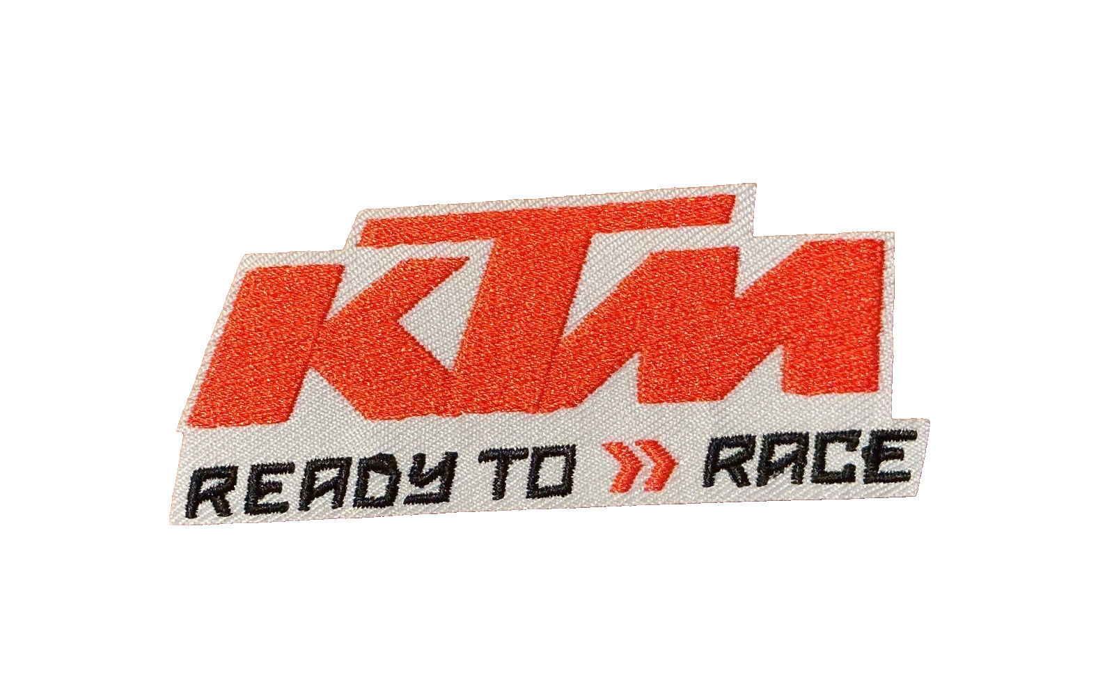 KTM Racing MOTORCYCLES - Motorsports- Embroidered Sew-On/Iron-On Patch