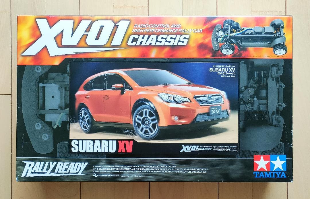 TAMIYA XV-01 CHASSIS SUBARU XV 1/10 Scale R/C 4WD Rally Car Kit OP-1451