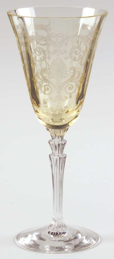 Fostoria Versailles Topaz  Claret Wine Glass 150635
