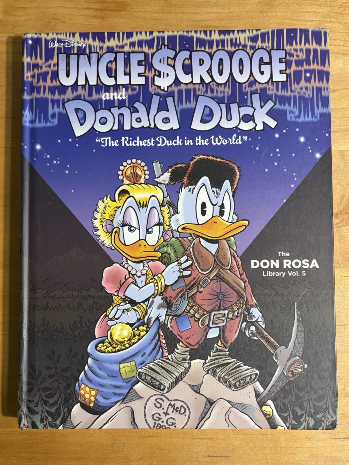 Uncle Scrooge And Donald Duck: The Don Rosa Library Vol 5 HC ~ Ex-Library Reader