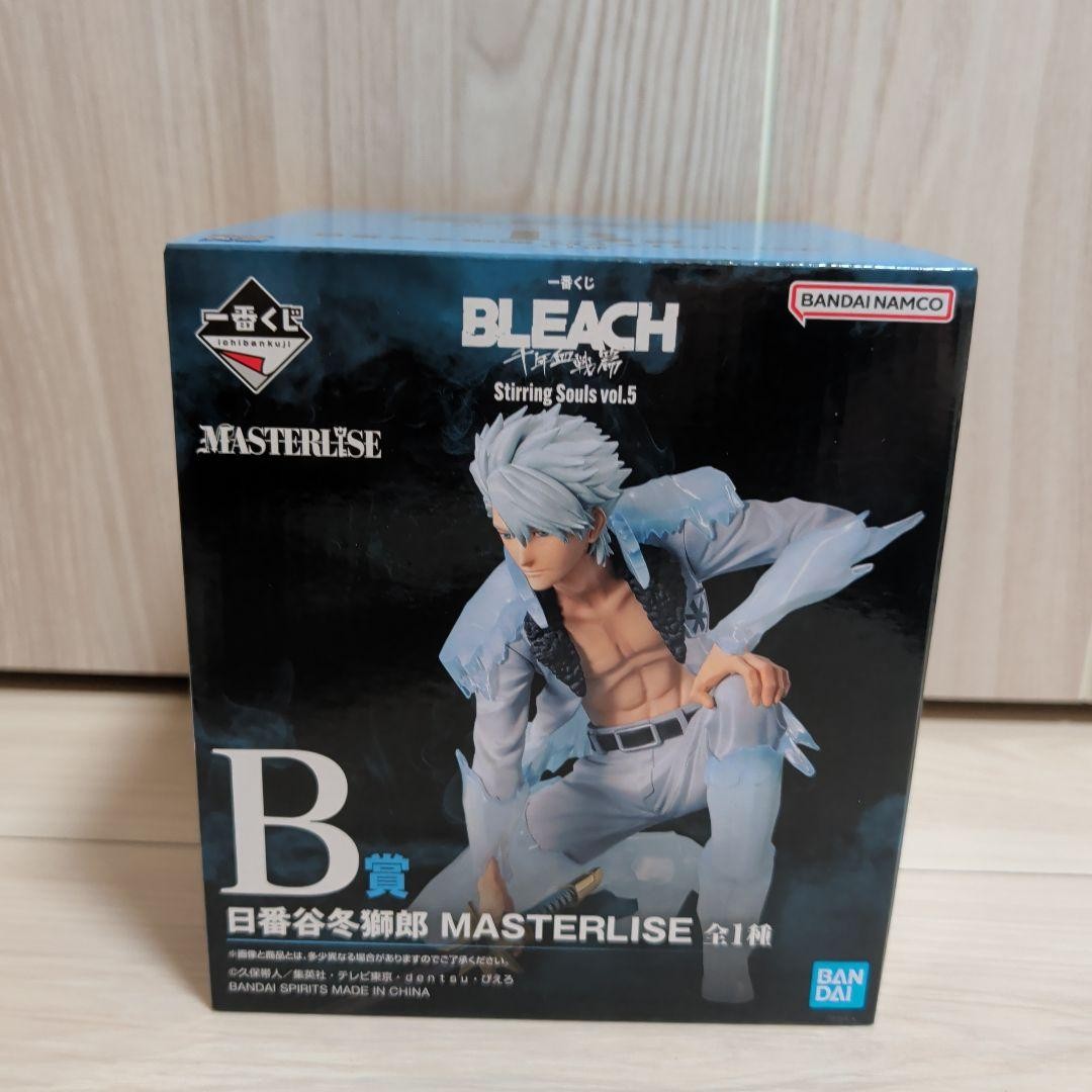 Ichiban Kuji BLEACH Toshiro Hitsugaya B Prize MASTERLISE Figure Japan Age14+　FS