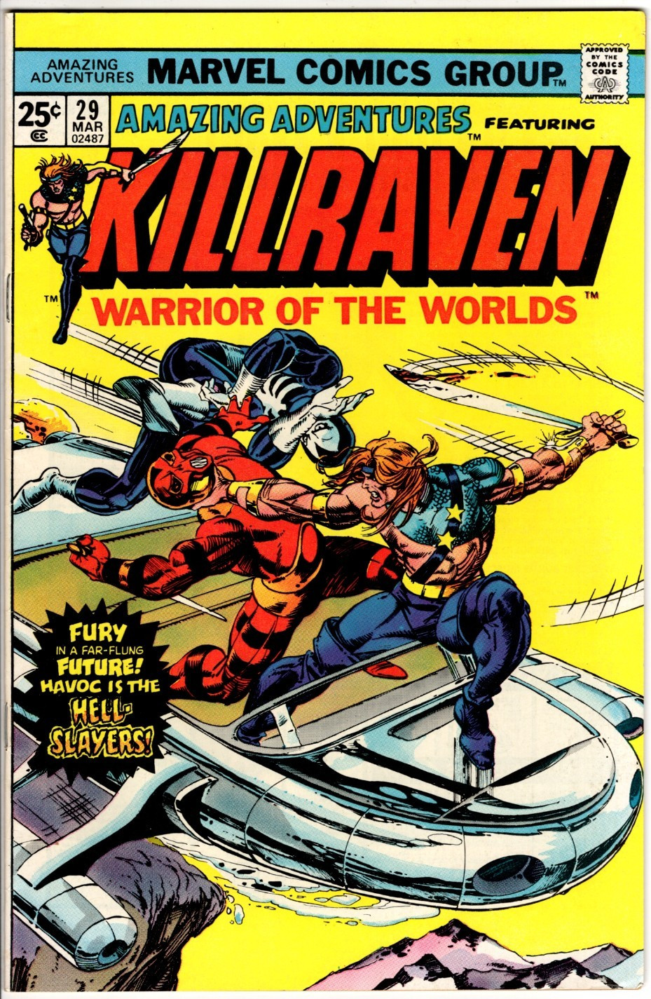 AMAZING ADVENTURES KILLRAVEN #29 (1975): VF-