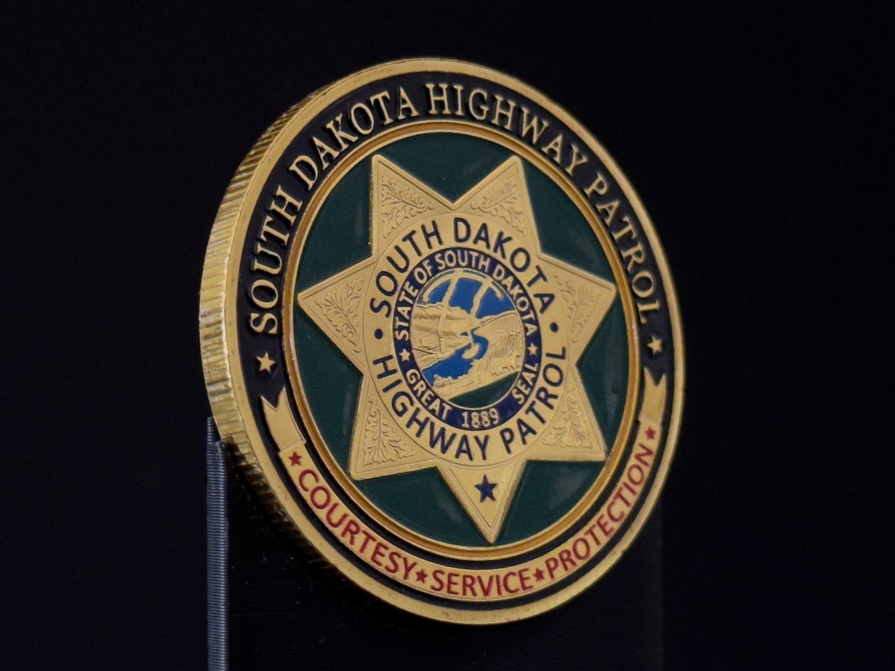 South Dakota Highway Patrol SDHP Challenge Coin South Dakota Highway Patrol SDHP Challenge Coin