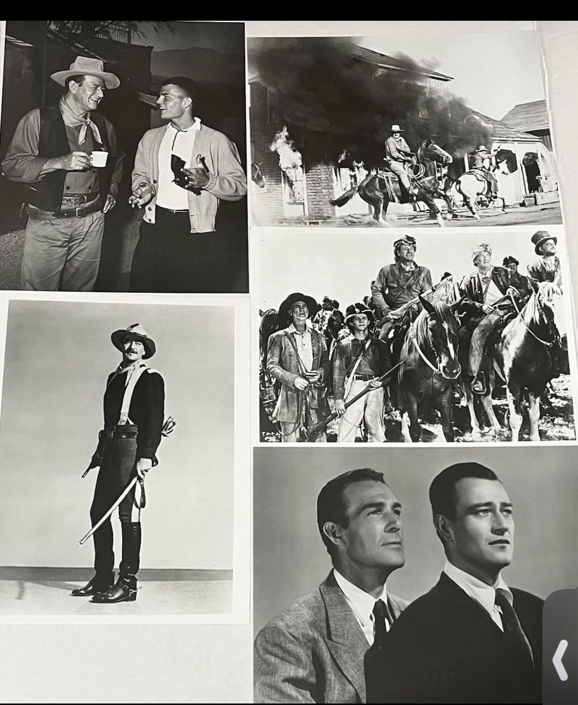 Vintage John Wayne Western Movie Photos Cowboy Decor Man Cave 8 × 10 (Lot Of 5) Vintage John Wayne Western Movie Photos Cowboy Decor Man Cave 8 × 10 (Lot Of 5)