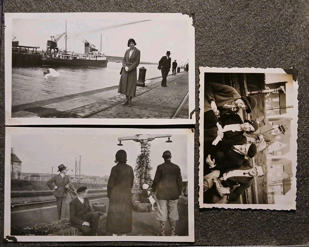 D62 Boulogne Sur Mer X3 Photos 1930's Port Et Quai Gare Pas De Calais D62 Boulogne Sur Mer X3 Photos 1930's Port Et Quai Gare Pas De Calais