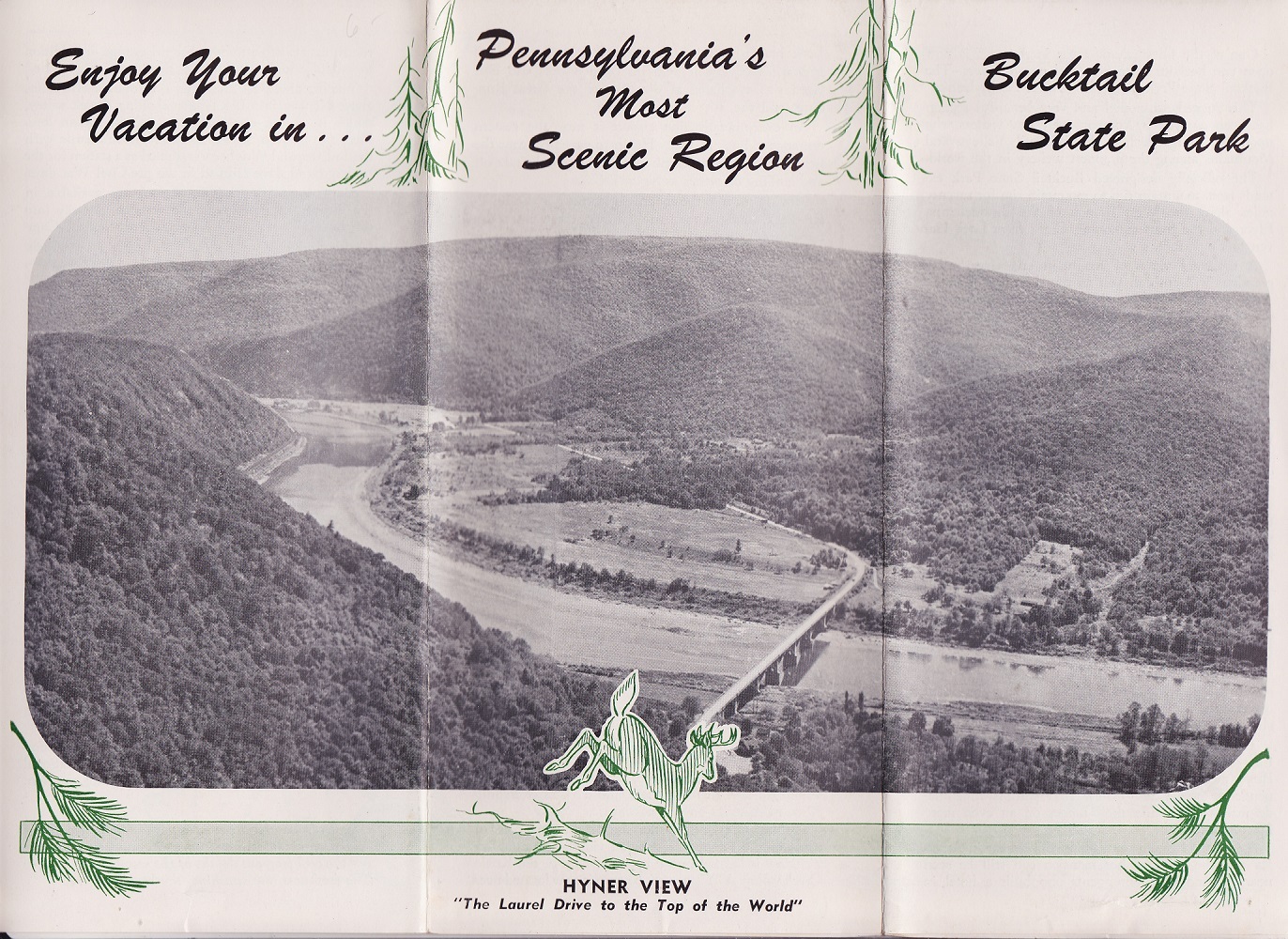 1949 Pennsylvania\'s Most Scenic Regions Brochure