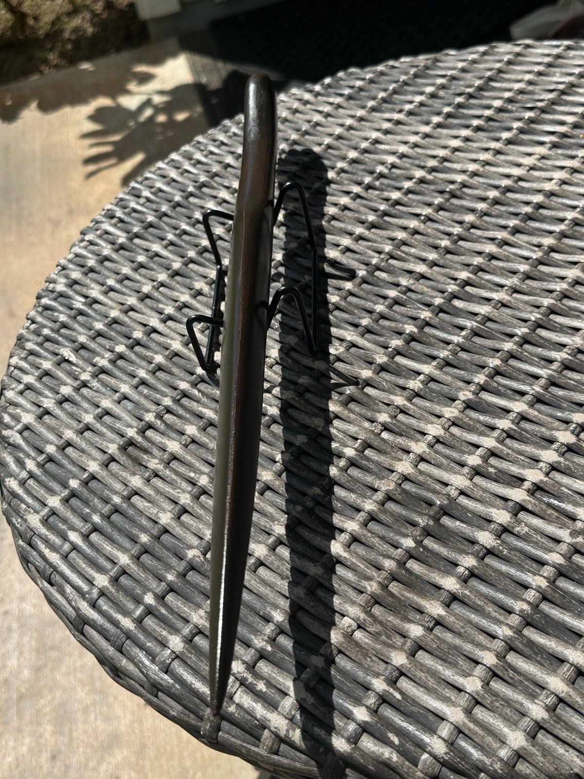 Hand-Carved Hawaiian Pāhoa in rare ʻŌhiʻa Wood – Contemporary Handmade Carving