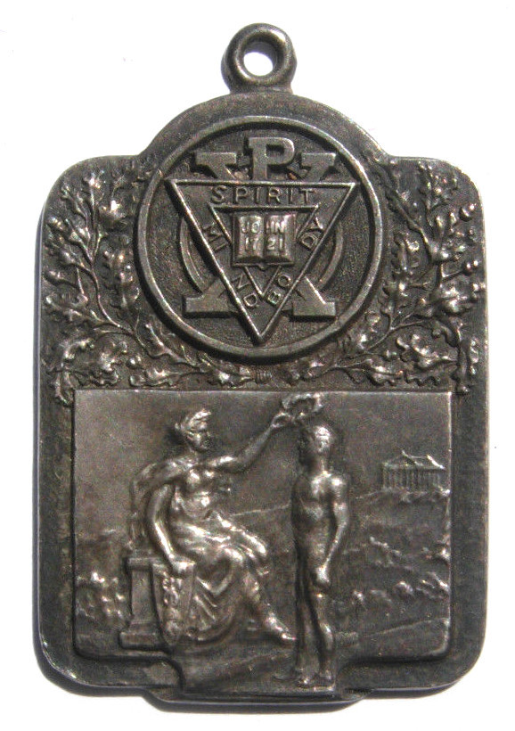 1914 Sterling Watsonville, California Sports Medal - YMCA