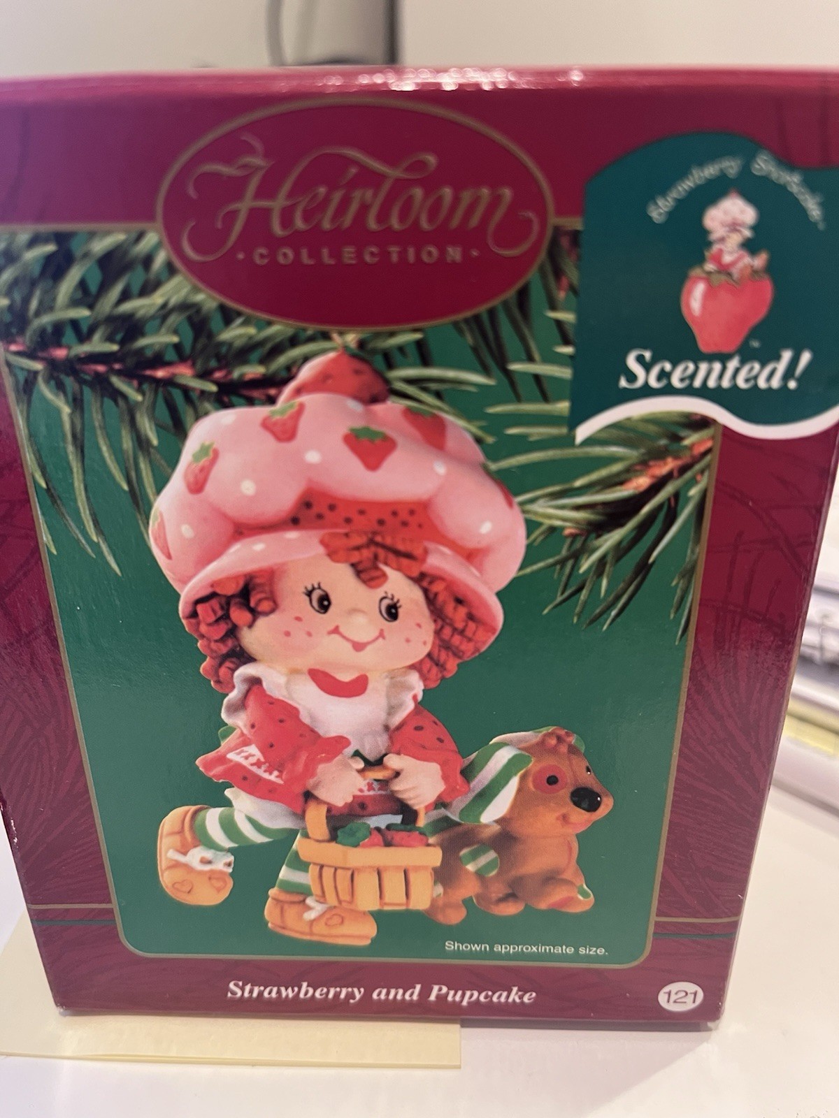 Vtg Carlton Cards 2002 Scented Strawberry Shortcake and Pupcake Ornament New 211 Vtg Carlton Cards 2002 Scented Strawberry Shortcake and Pupcake Ornament New 211
