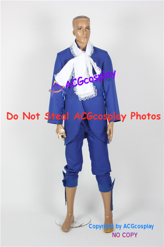 Django Unchained Django Blue Suit Cosplay Costume acgcosplay costume