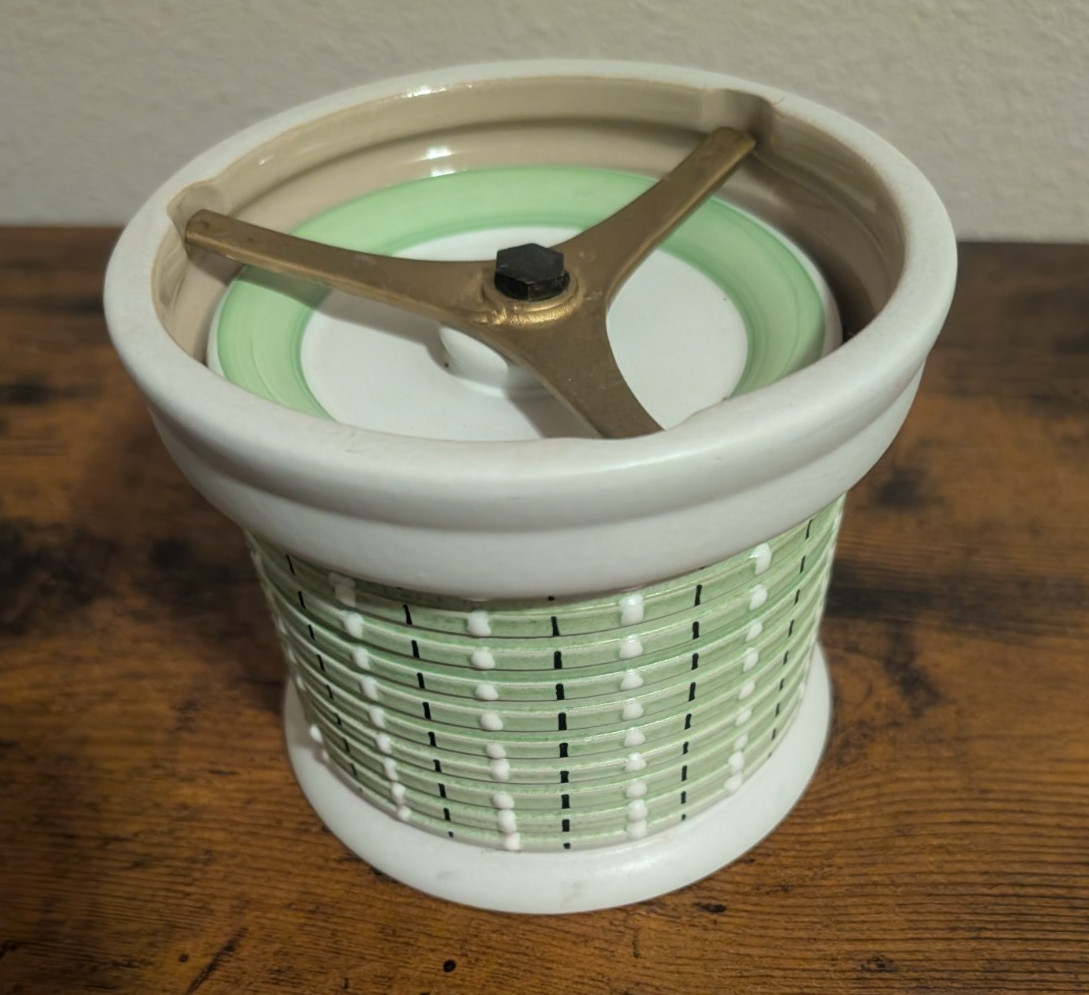 Vintage Comoy's of London Tobacco Jar Humidor Self Sealing Made in England