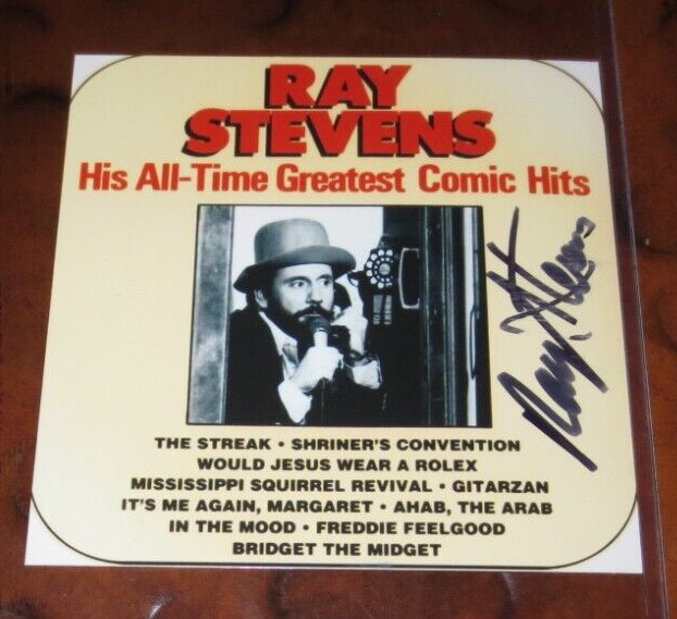 Ray Stevens humorous musician PHOTO signed autographed The Streak Gitarzan