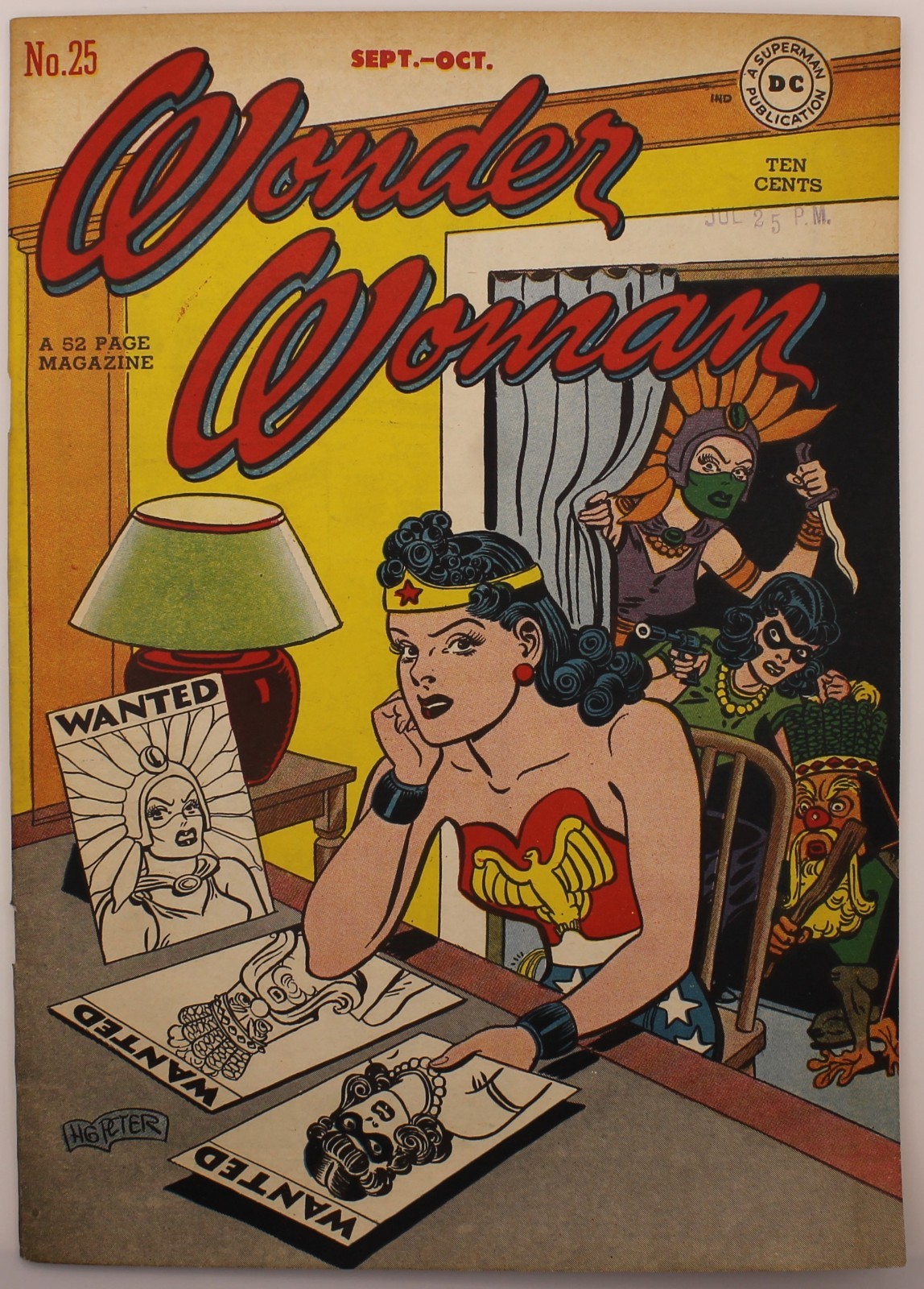 Wonder Woman #25 (DC Comics September-October 1947) FN+ 6.5