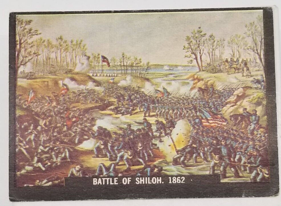 US Army In Action 1776-1953 BATTLE OF SHILOH 1862 Rosen Card #64