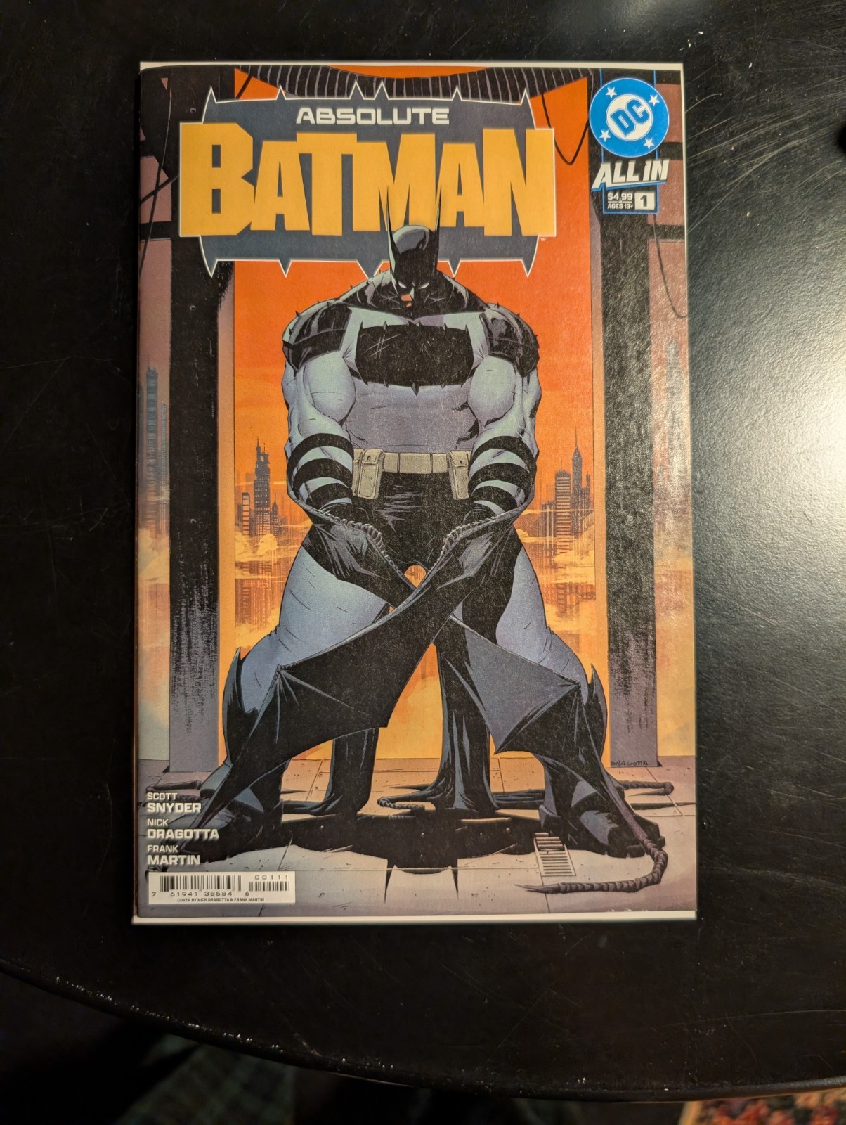Absolute Batman #1 Nick Dragotta Cover (DC Comics December 2024)