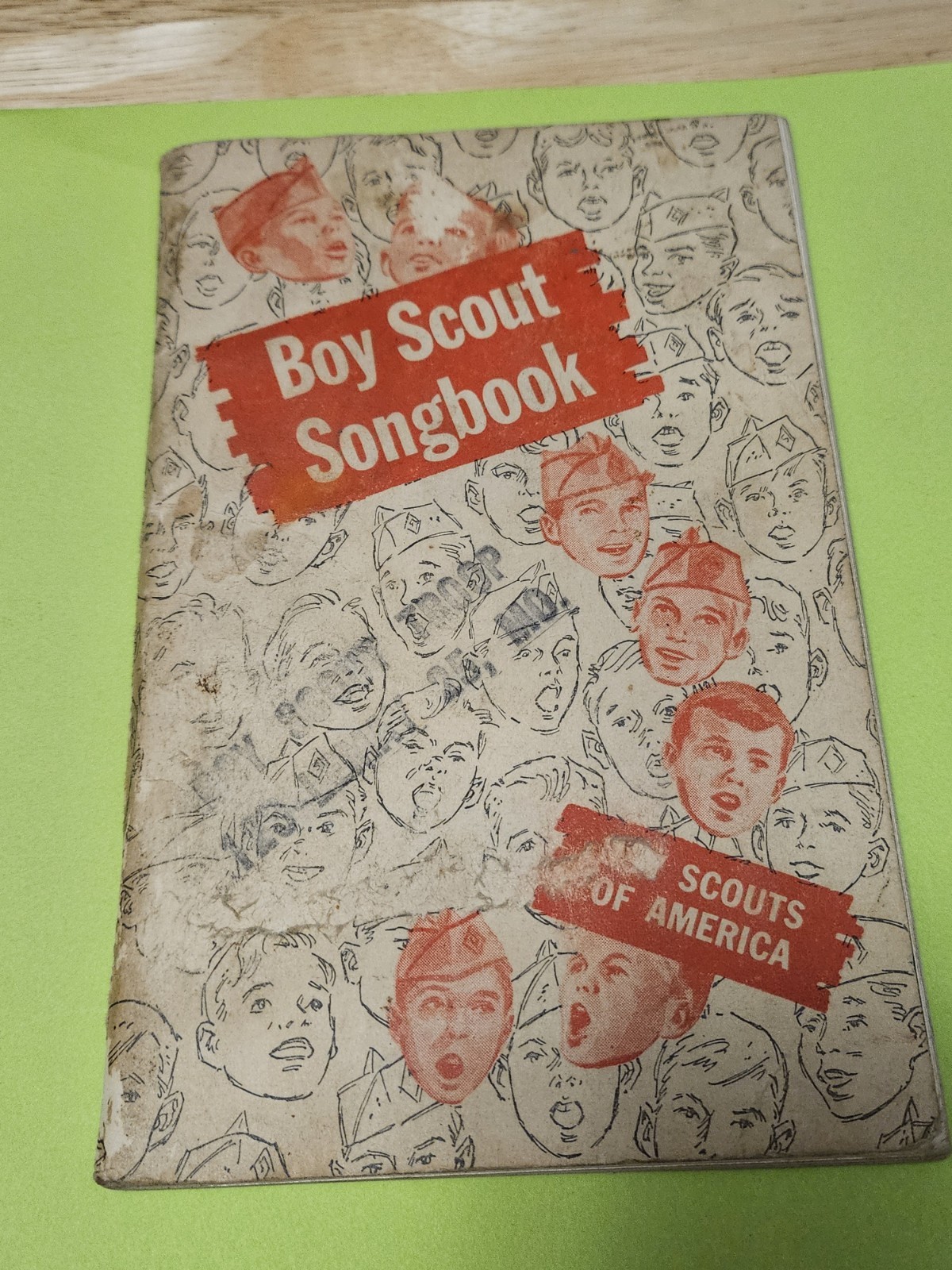 VINTAGE BOY SCOUT - 1956 BOY SCOUT SONGBOOK