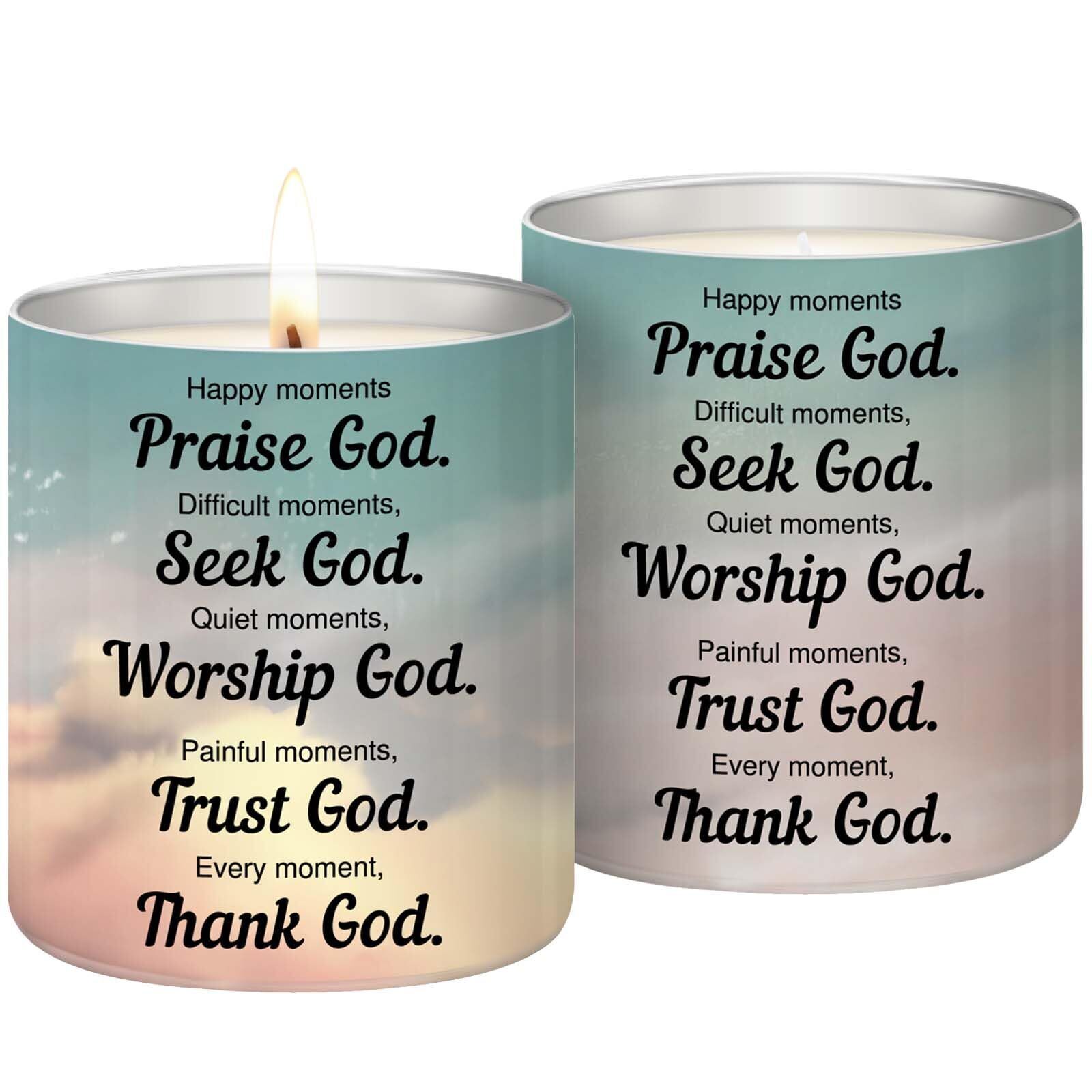 Birthday Gifts For Women Christian Candle Christmas Thanksgiving Day Gift For...