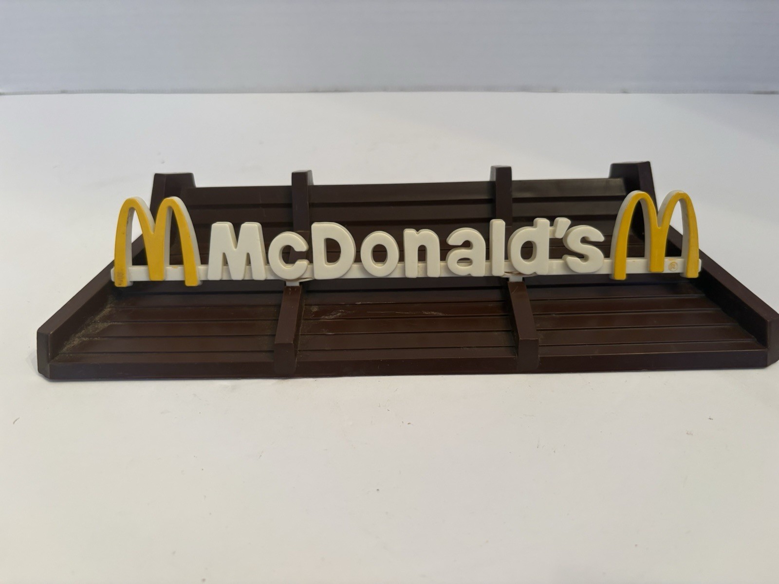 1976 Remco McDonald\'s Playset Roof Part Vintage McDonaldland Accessory Sign