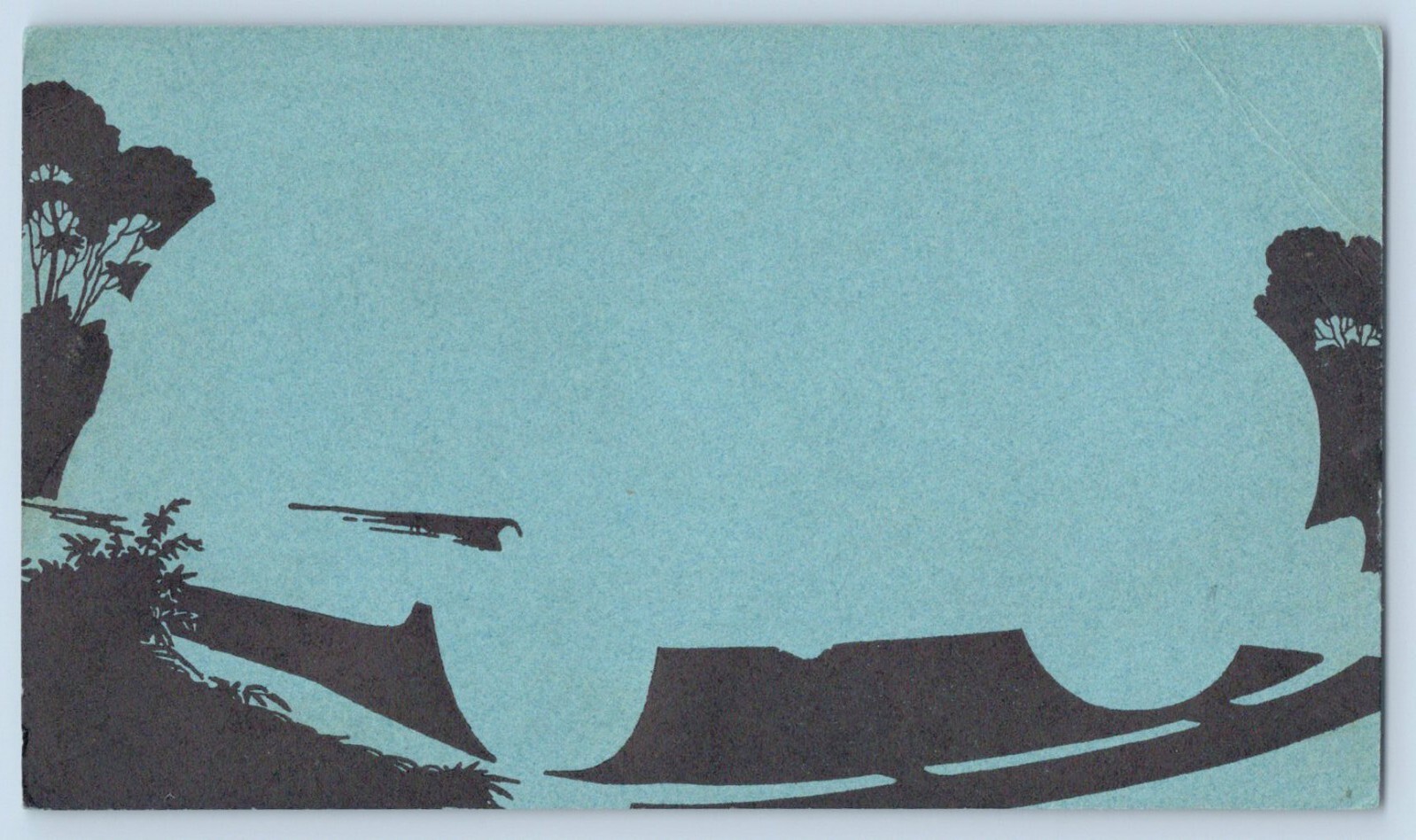 1938 Chrysler Cars Dip In Water Secret Message Advertising Postcard