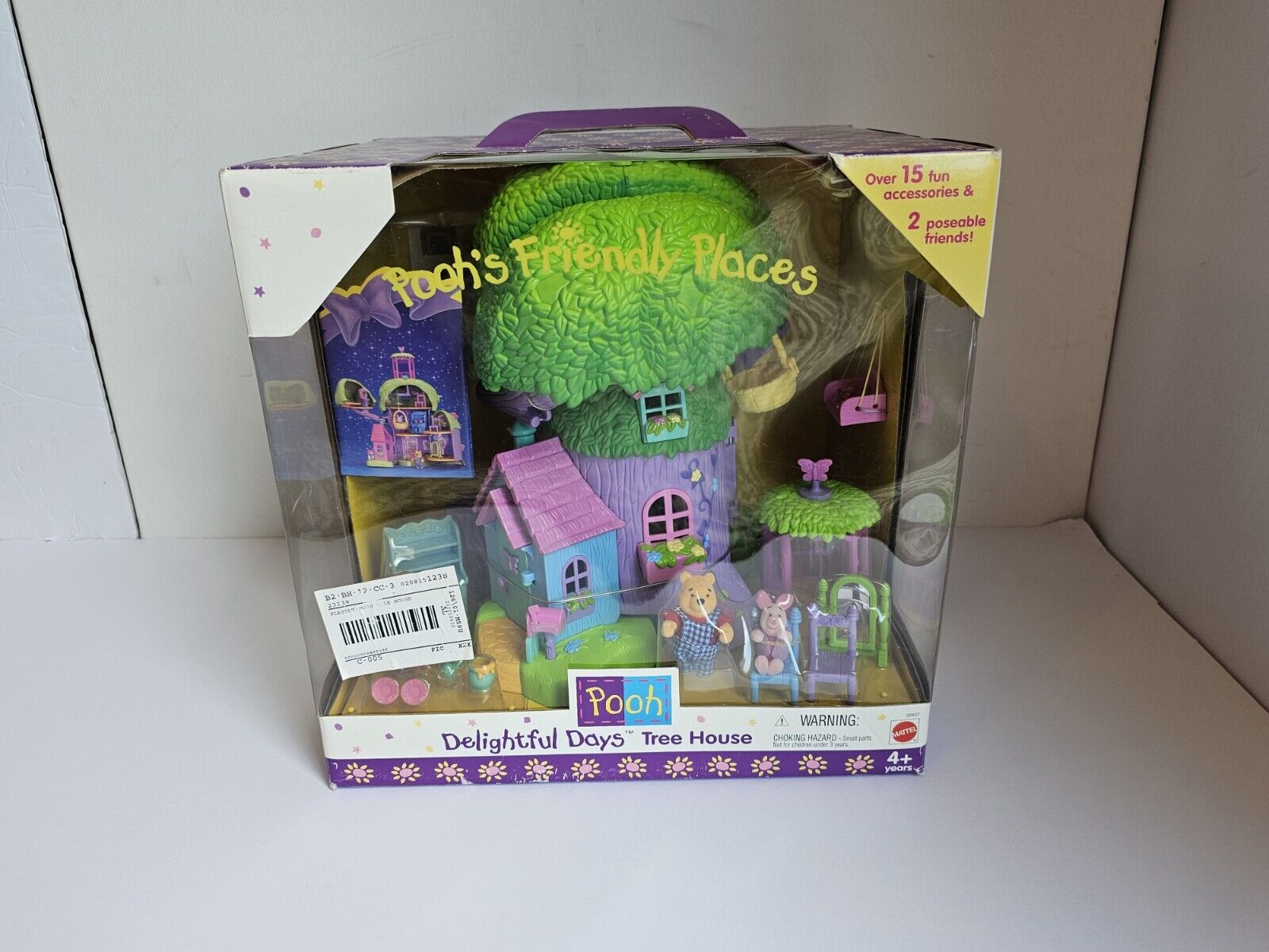 Disney 1999 Winnie The Pooh’s Friendly Places Delightful Days Tree House Playset