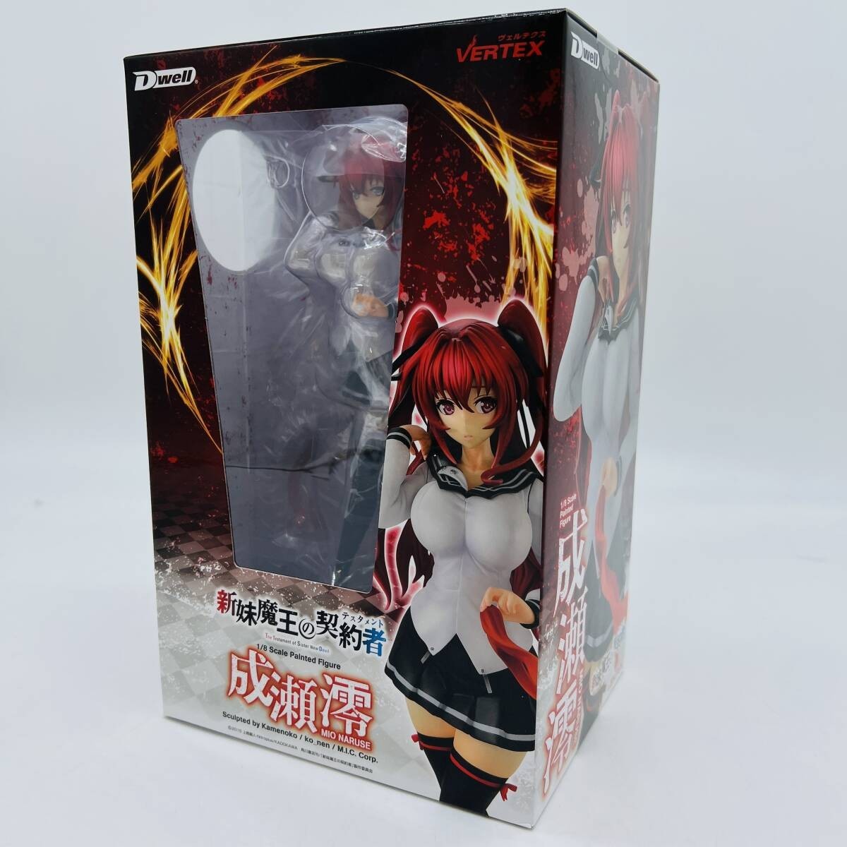 Vertex The Testament of Sister New Devil Naruse Mio 1/8th Scale PVC Figure JP