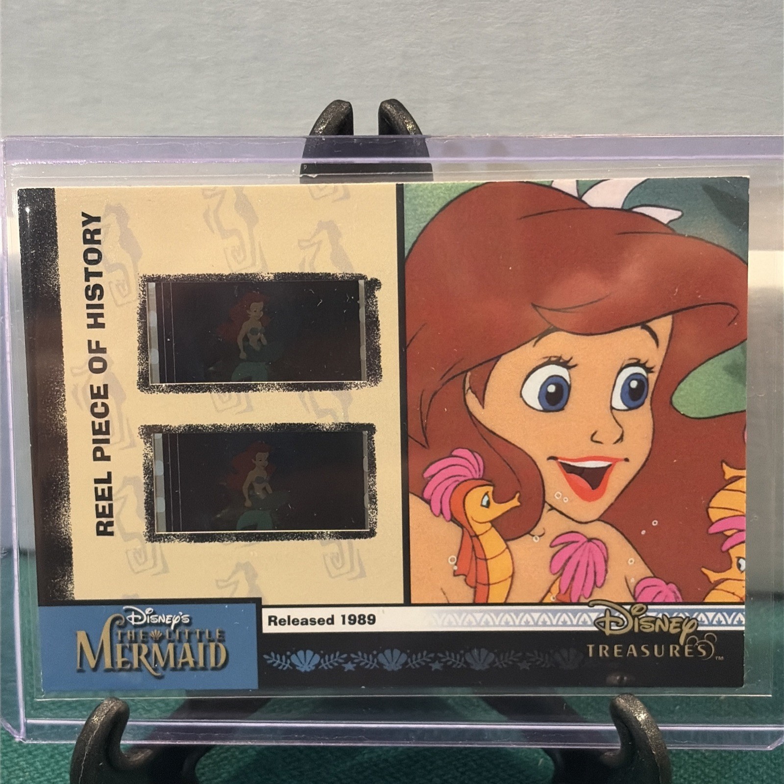 2003 Upper Deck Disney Treasures Reel Piece of History The Little Mermaid PH14 2003 Upper Deck Disney Treasures Reel Piece of History The Little Mermaid PH14