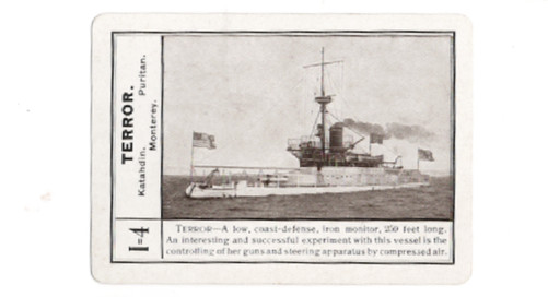 Terror I-4, The Game of White Squadron, The Cincinnati Game Co 1896 Set Break
