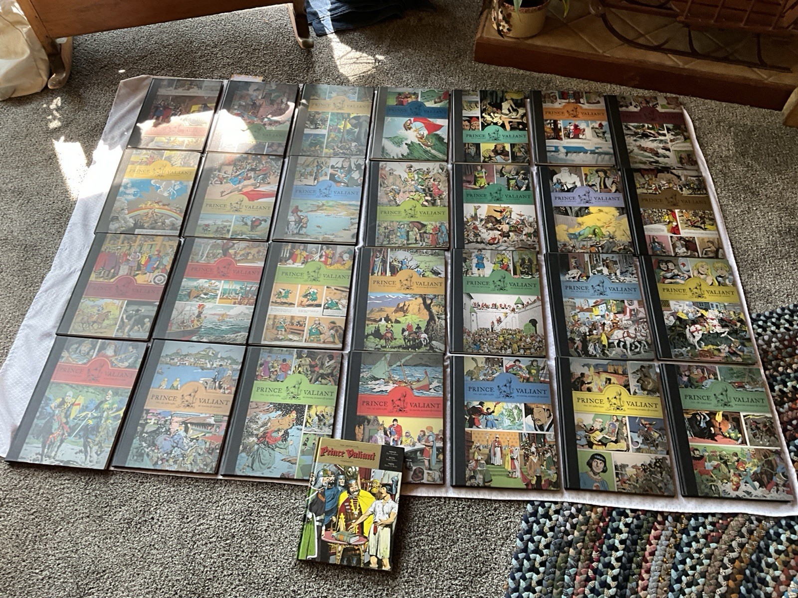 Prince Valiant FIRST EDITION 1-28, +1  Hardcover Books Set Foster Fantagraphics