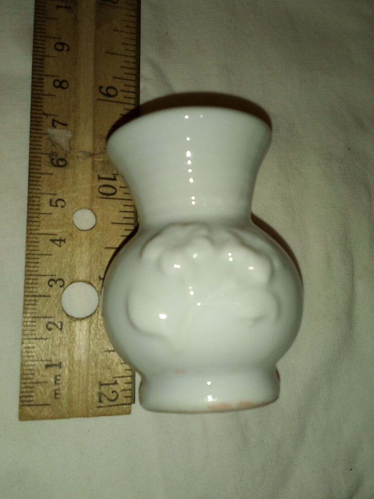 Vintage figurine miniature vase Japan porcelain tiny