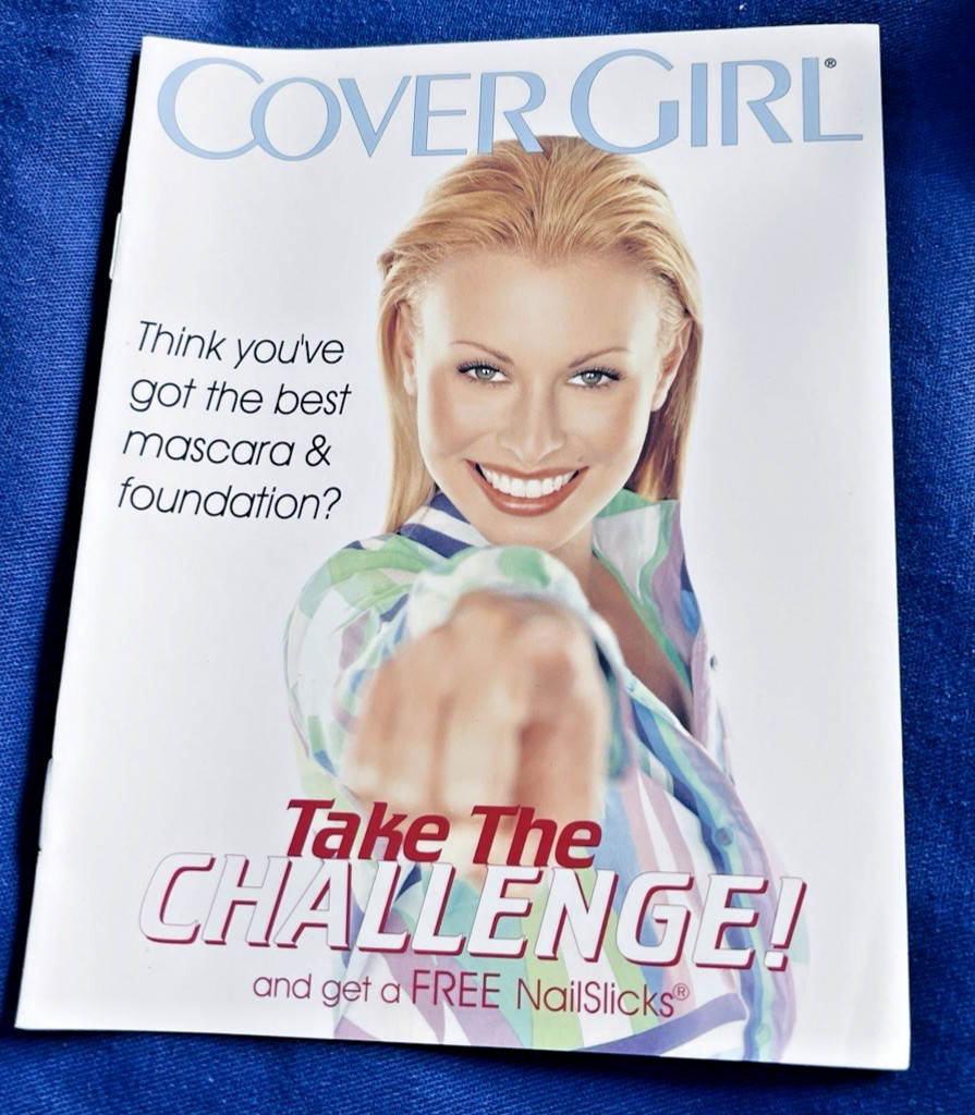 Cover Girl Niki Taylor late 1990’s Print Advertisement - Take the challenge
