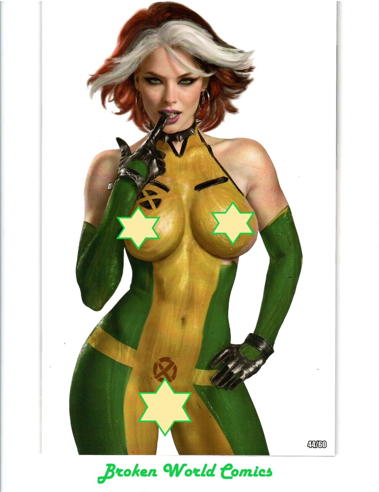 Jinkies #2 Shikarii Don\'t Touch Rogue Cosplay Box Exclusive Ltd 44/60 NM-
