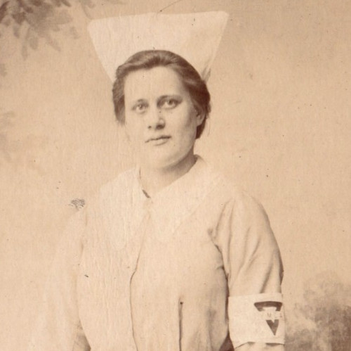 WWI American YMCA Nurse Real Photo Postcard RPPC WWI American YMCA Nurse Real Photo Postcard RPPC