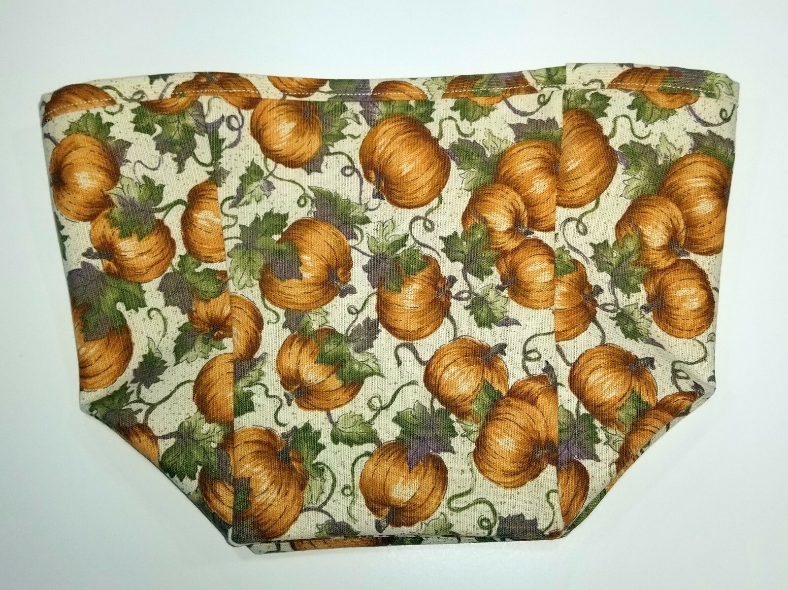 Crazy Good Tall Tissue Basket Liner from Longaberger Pumpkin Patch fabric 