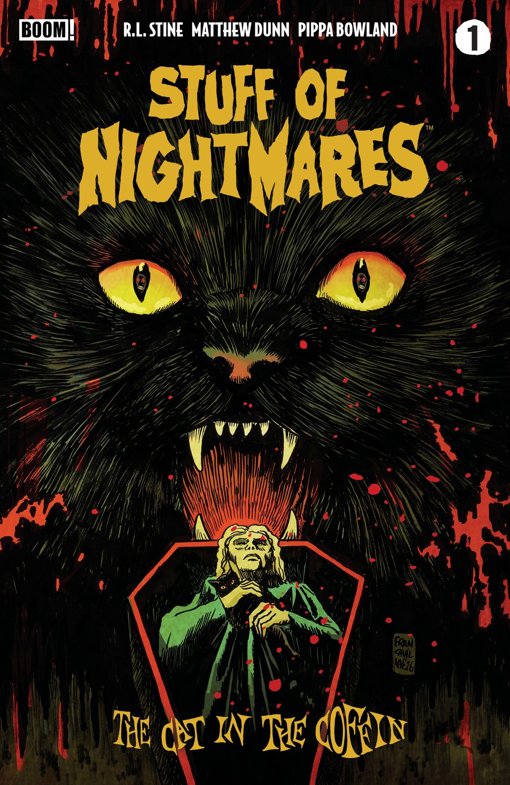 Stuff of Nightmares: The Cat in the Coffin #1 - Pick Your Cover