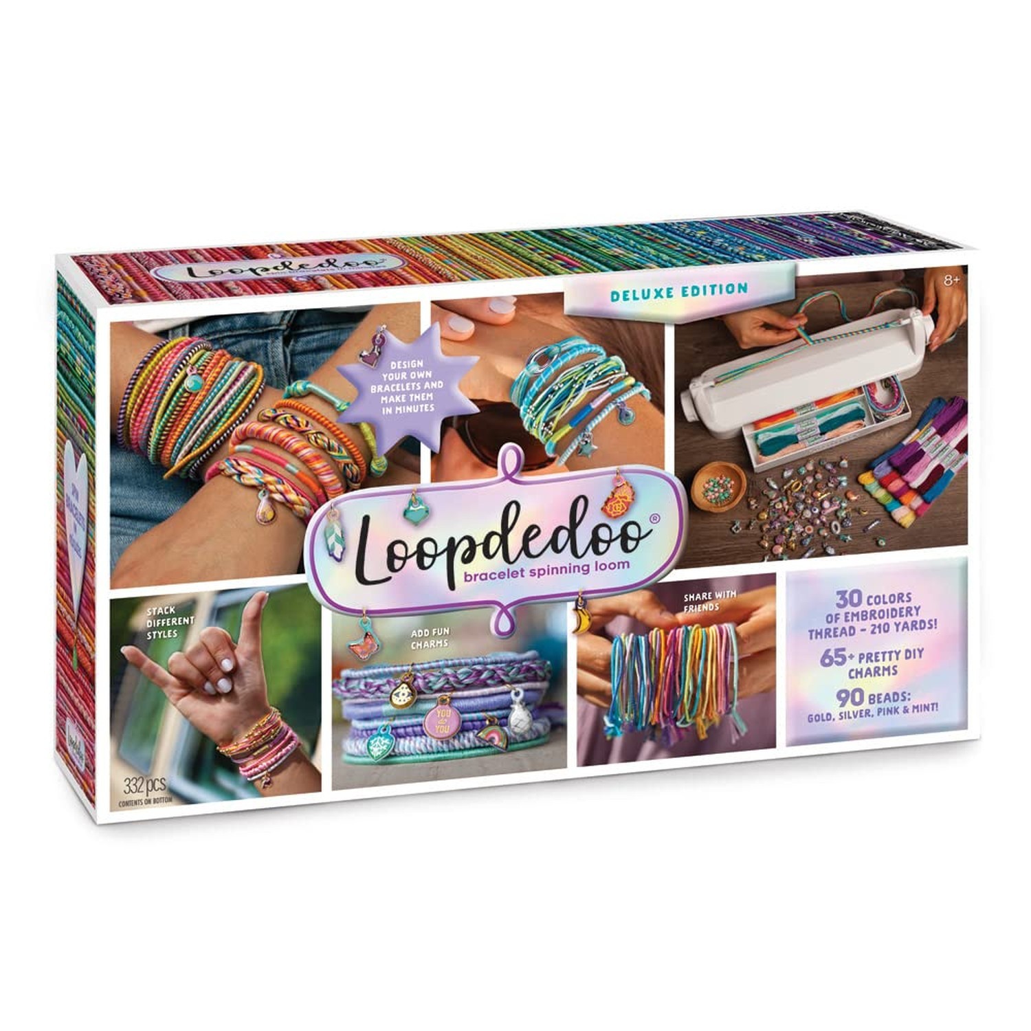 Loopdedoo Deluxe DIY Friendship Bracelet Maker Kit - Make Bracelets in Minute... Loopdedoo Deluxe DIY Friendship Bracelet Maker Kit - Make Bracelets in Minute...