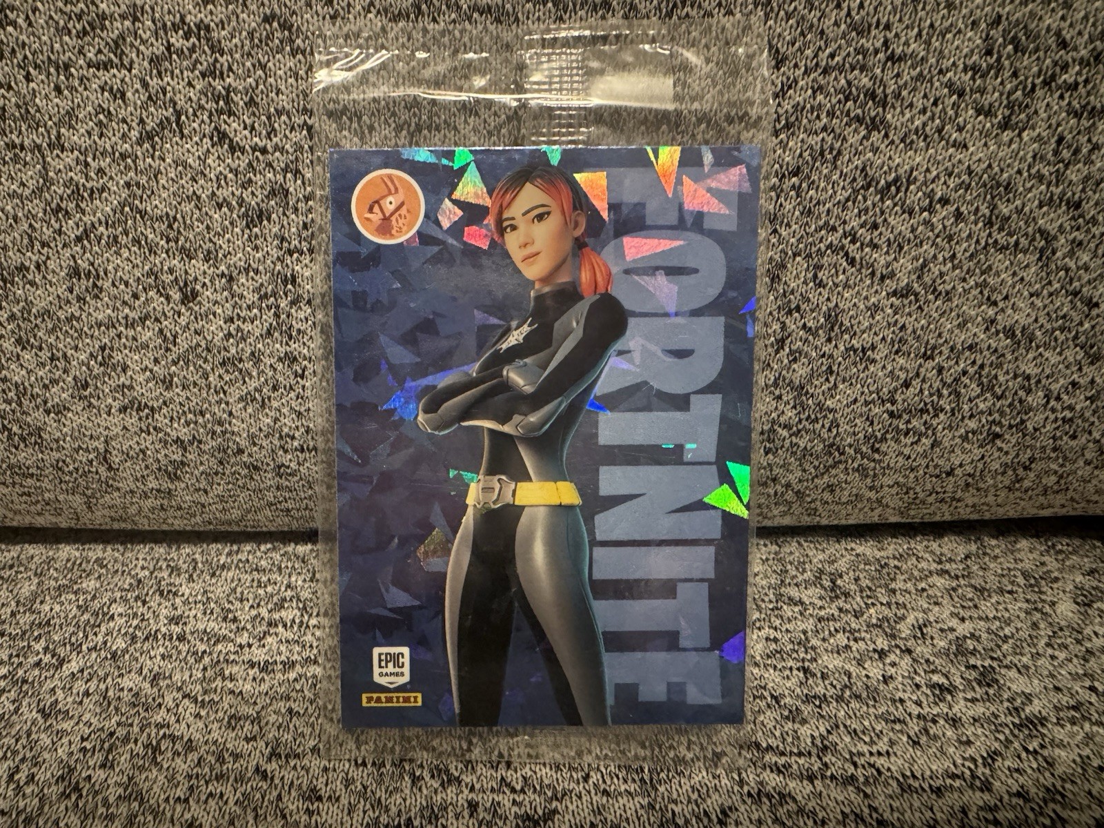 2021 Panini Fortnite Cracked Ice #219 Polarity Legendary - RARE SEALED ERROR