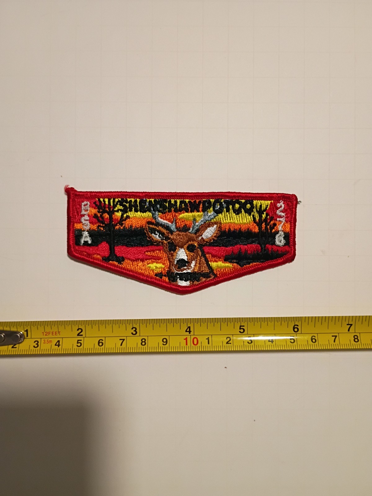 shenshawpotoo lodge 276 OA Pocket Patch Order Of The Arrow BSA