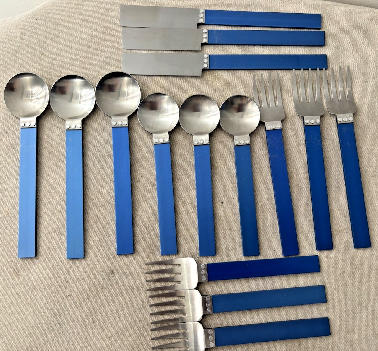 Vintage 1986 Sasaki ELECTRA Blue David Tisdale 15 pc/3 Full Sets Japan GUC