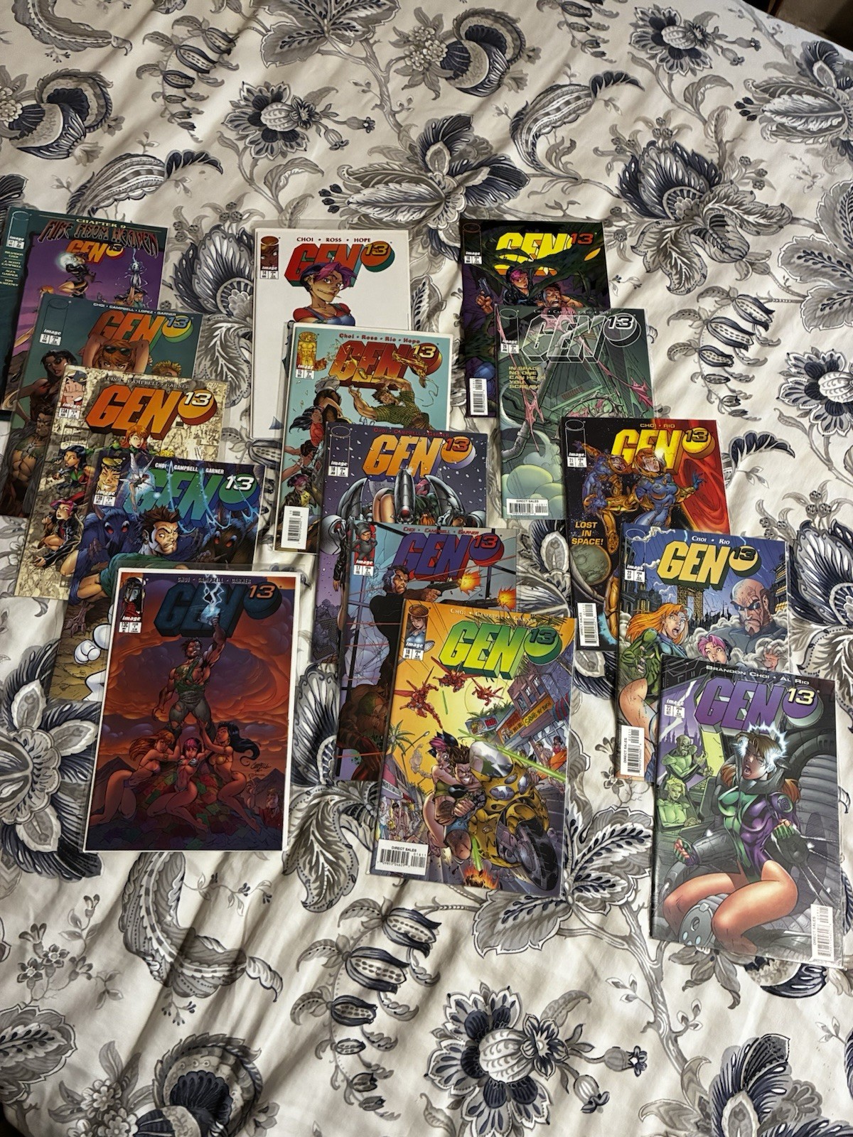 ULTIMATE GEN 13 LOT 15 ISSUES NM Image Comics, J. Scott Campbell & Jim Lee