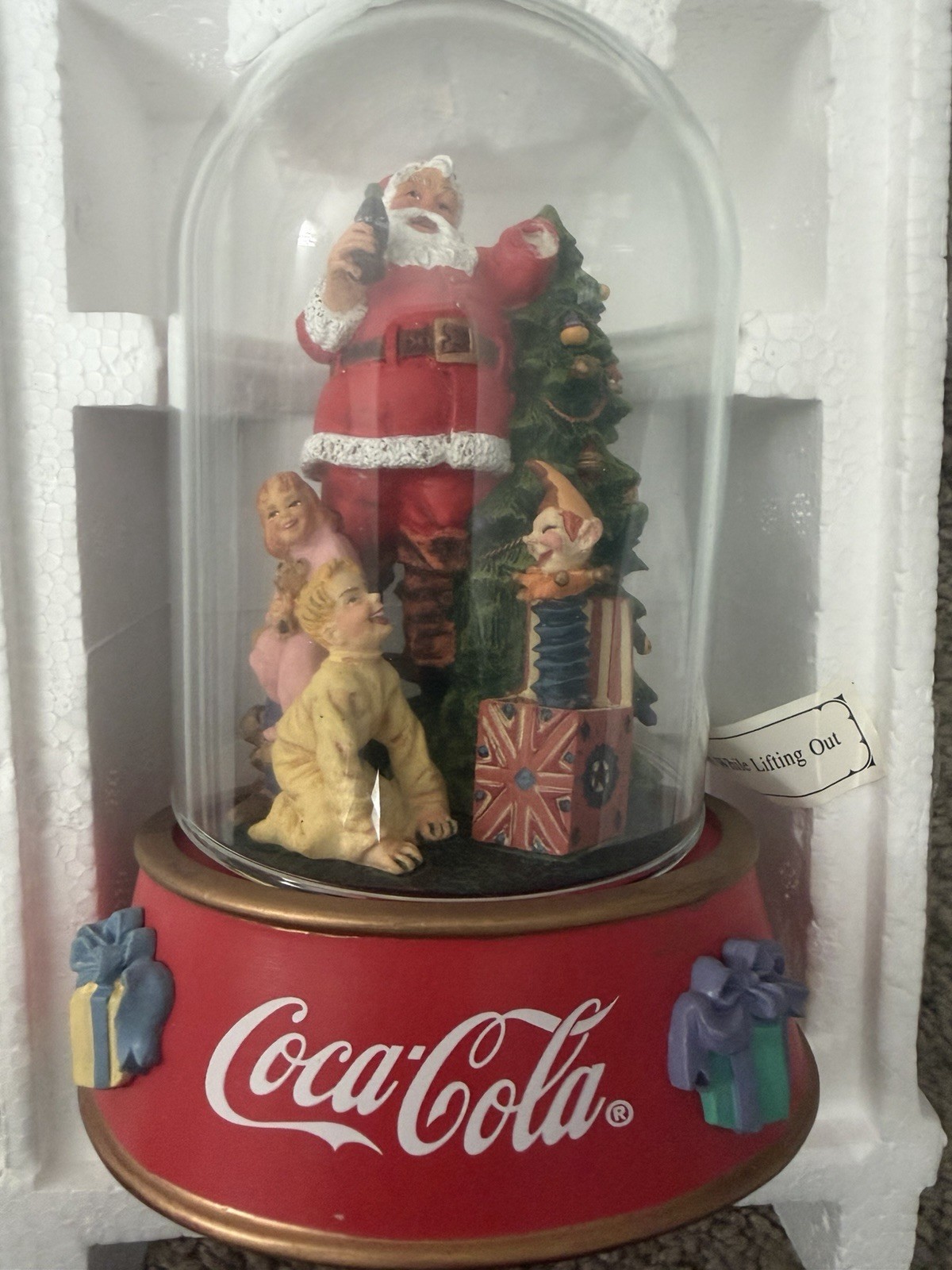 Coca-Cola Santa Claus Vintage Decorative Limited E 1996 Collectible New In Box