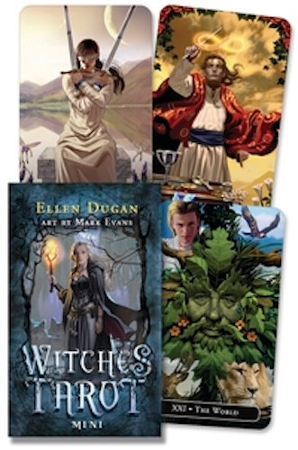 Witches Tarot Cards Mini 1.7 x 3\