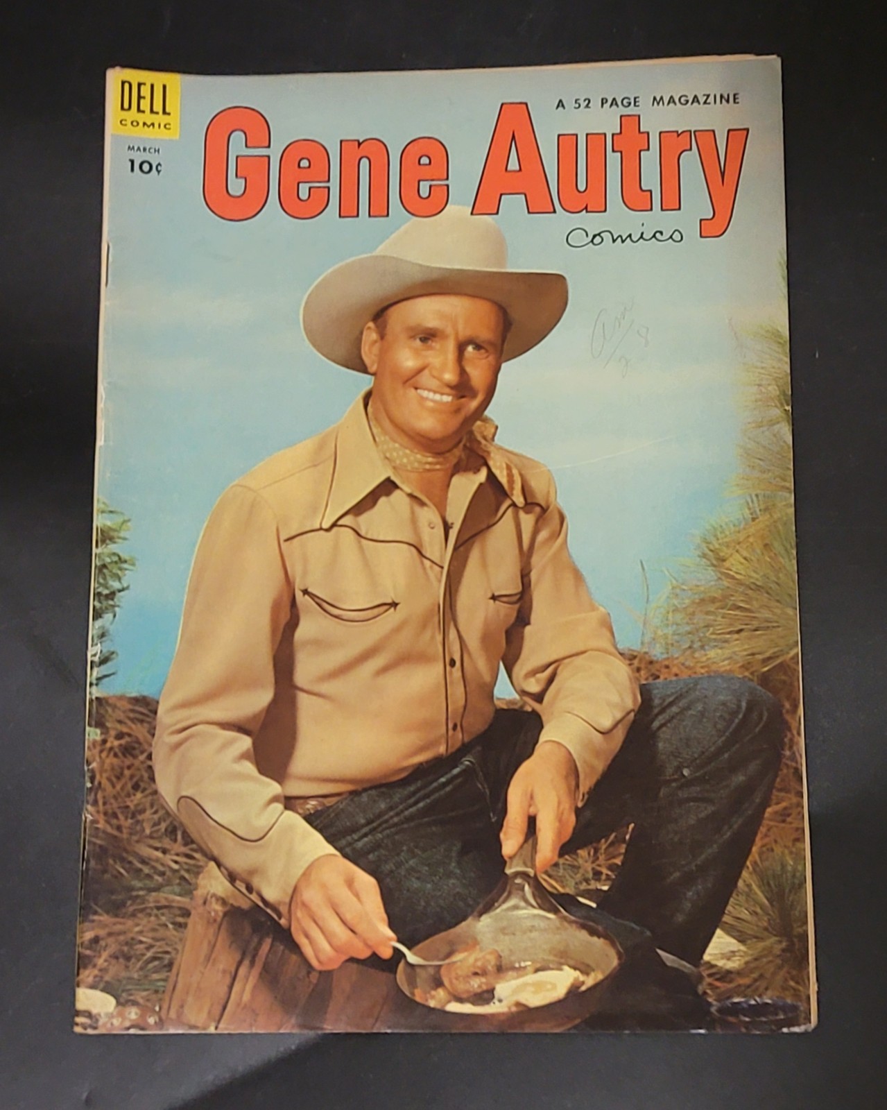 Gene Autry Comics (1946) #85 Dell Gene Autry Photo Cover FN