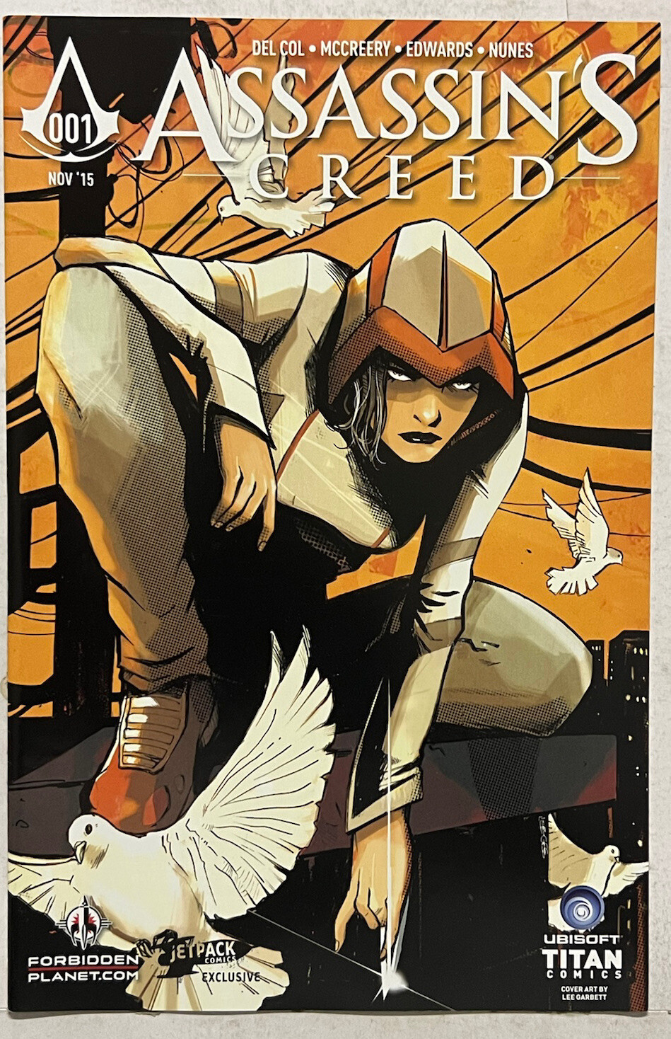 2015 Assassins Creed #1 Titan Comics McFarlane Spiderman Homage Swipe Cover NM 2015 Assassins Creed #1 Titan Comics McFarlane Spiderman Homage Swipe Cover NM